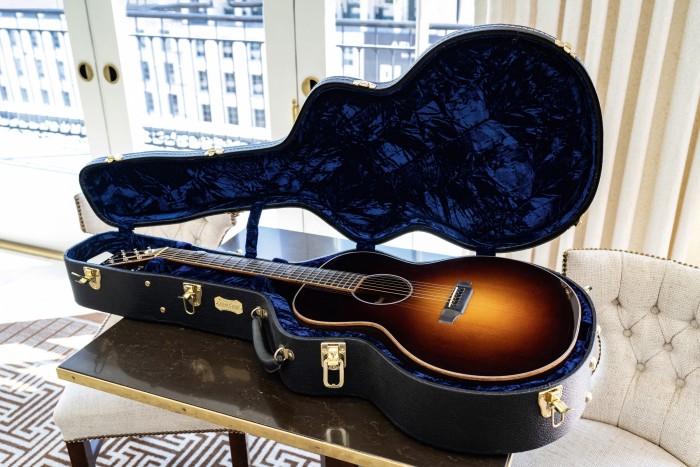 Tapper’s acoustic guitar given to him by Jimmy Kimmel