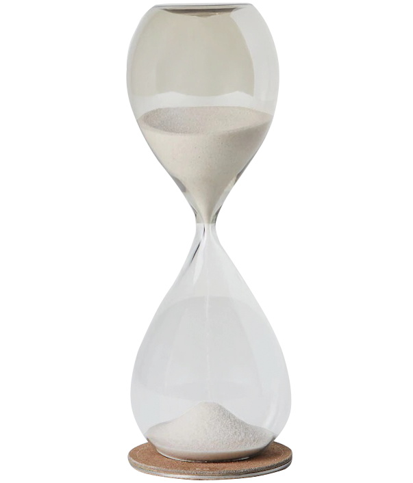 Brunello Cucinelli hourglass timer, £400, harrods.com