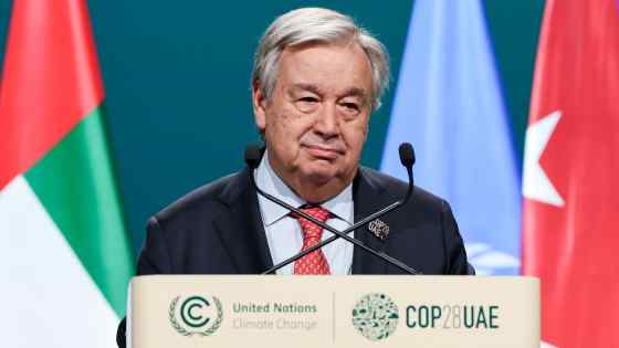 UN secretary-general lambasts COP28 presidency’s net zero charter