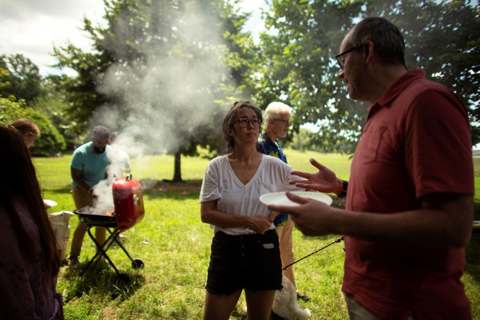 A July 4 barbecue at Prospect Park