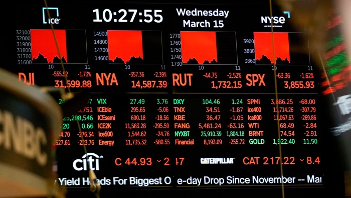 New York Stock Exchange tickers