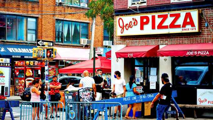 Joe’s Pizza in New York