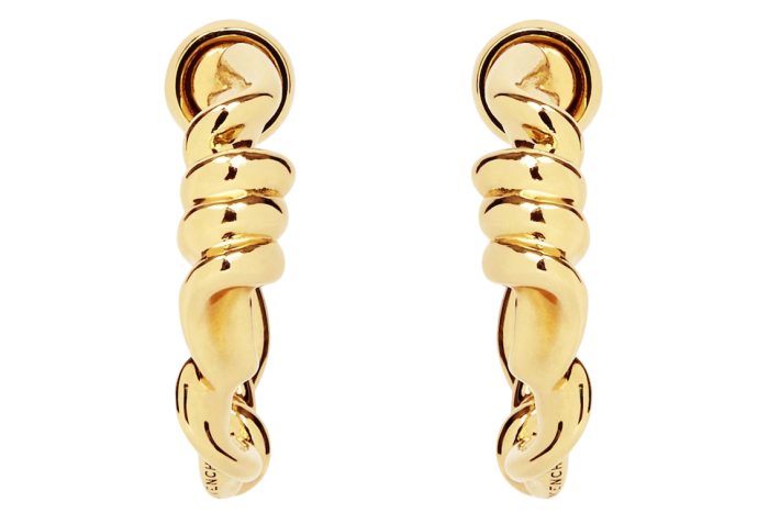 Givenchy metal Twisted earrings, £410