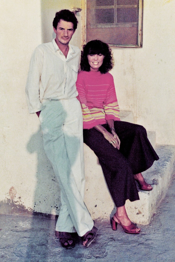 Paul Smith and Pauline Denyer in Athens, 1975 