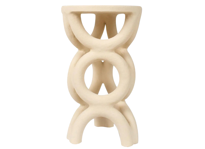 Mesut Öztürk stoneware Arch stool, €1,650, 1stdibs.com