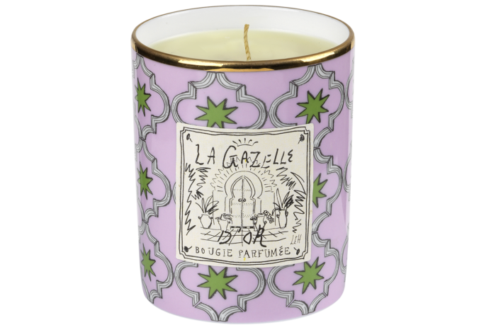 Ginori 1735 La Gazelle d’Or candle by Luke Edward Hall, £140