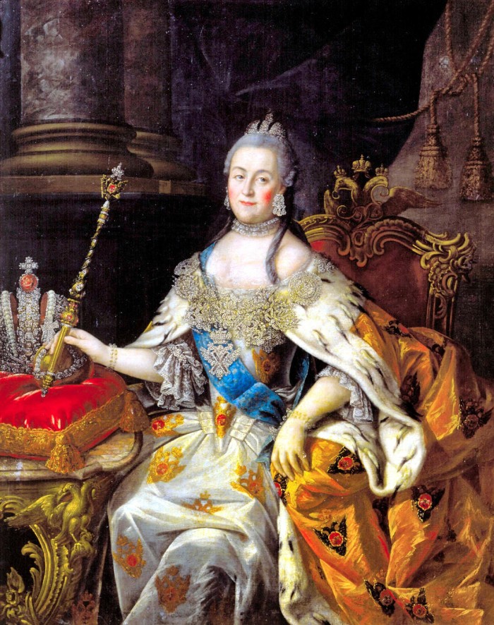 Catherine the Great, c1780, by Alexey Antropov