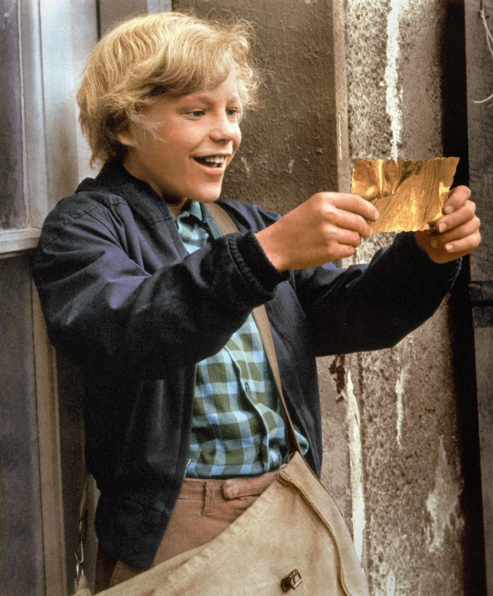 Peter Ostrum as Charlie Bucket in the 1971 film Willy Wonka and the Chocolate Factory