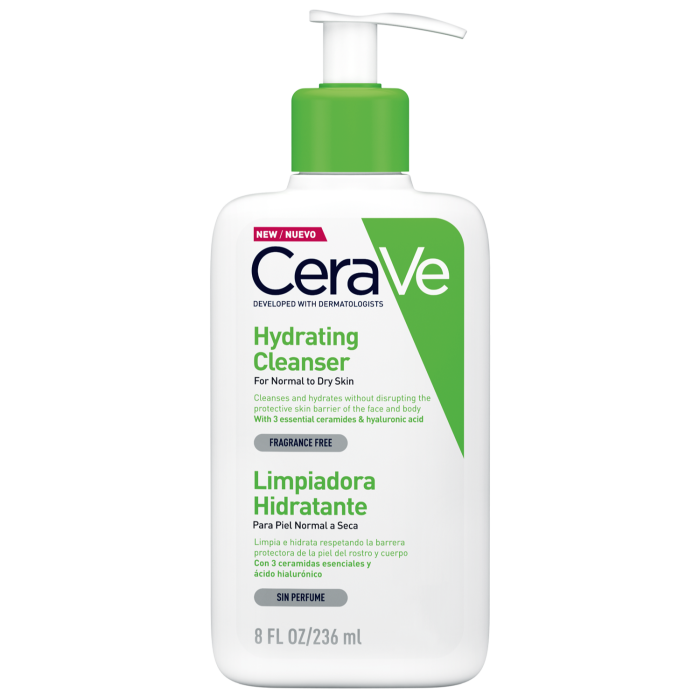 Cerave Hydrating Cleanser, £9.50, from Boots