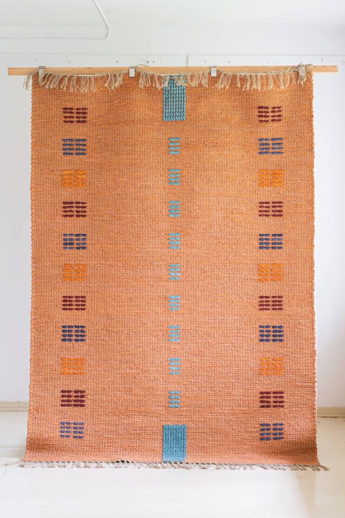 Finarte custom handwoven Nuevo rug by Eija Rasinmäki, €1,830