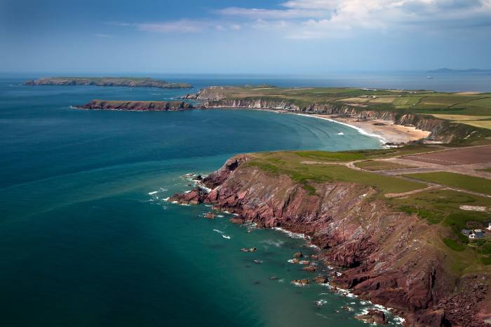 Marloes Sands is one of the highlights of the Pembrokeshire Coast Path
