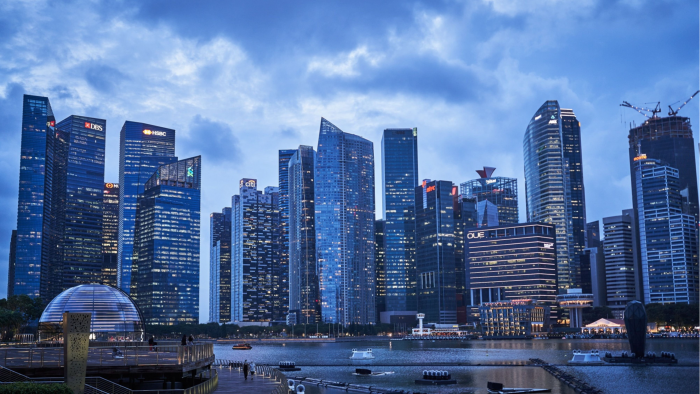 Buildings of Singapore’s central business district