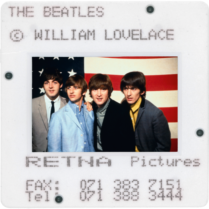 Shots of The Beatles from the archives of the Retna photo agency