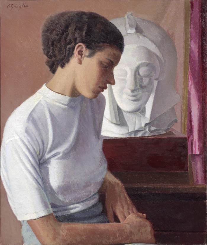 Pensieri, 1935, by Oscar Ghiglia