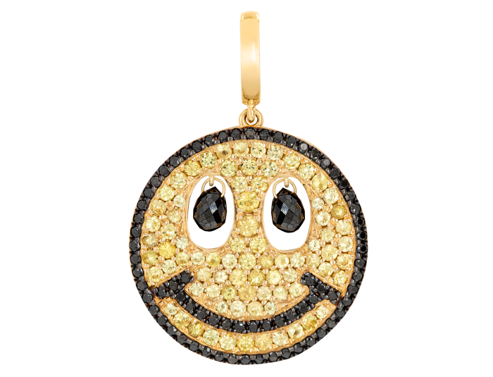 Annoushka gold, diamond and yellow-sapphire Smiley Face charm, £3,900