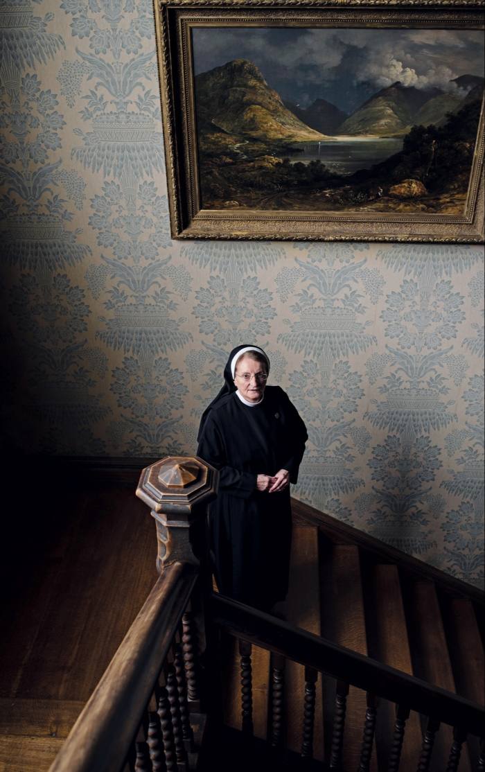 Sister Magdalena of Kylemore Abbey, founded by nuns who fled Ypres in the first world war