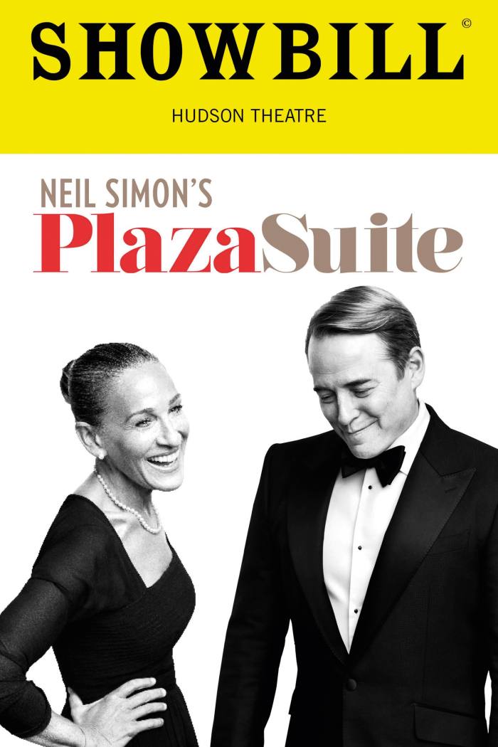 Broderick and his wife, Sarah Jessica Parker, star in Neil Simon’s Plaza Suite until June
