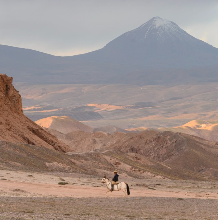 The Atacama desert in Chile