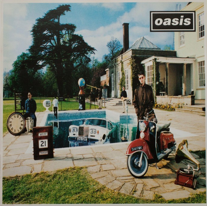 On the album cover of Oasis’s Be Here Now