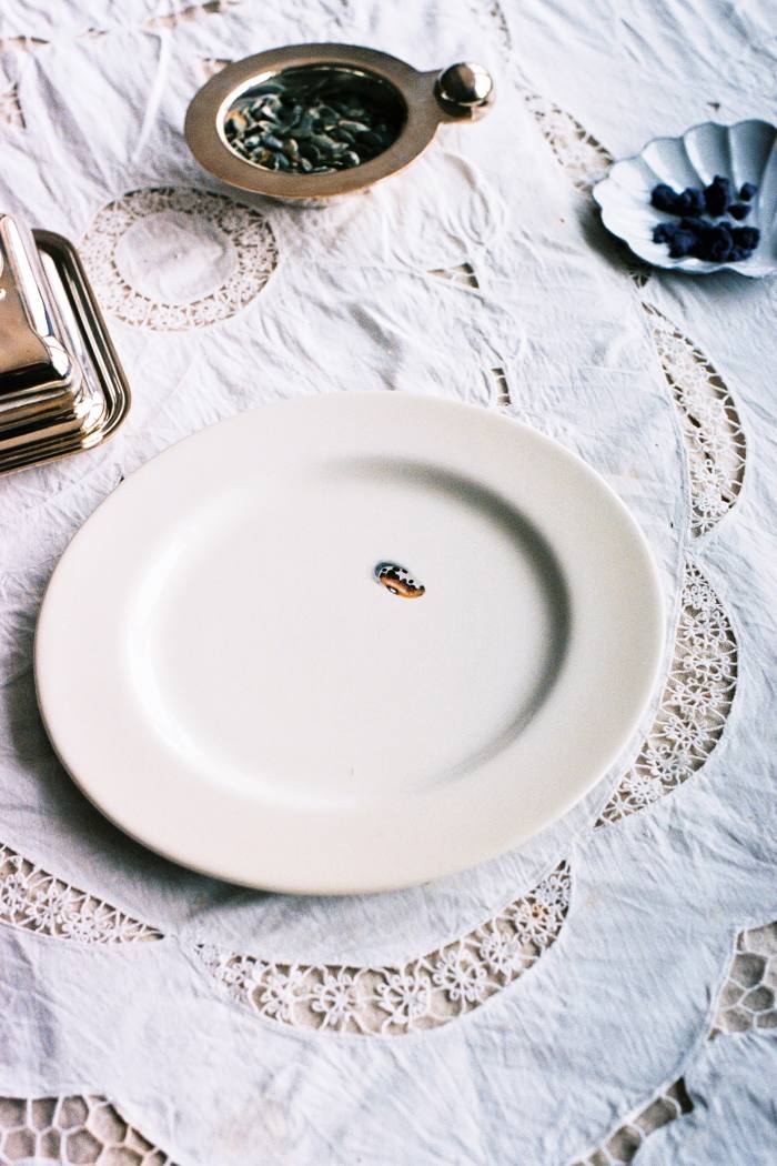 The Bean plate, one of the items being launched as part of Gohar, the company Laila is founding with her sister