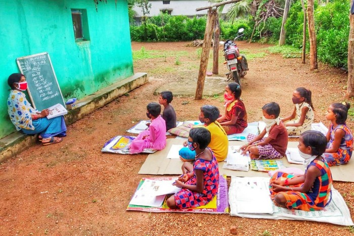 Pratham Education Foundation uses the ‘Teach at the right level’ approach to bring students up to age-appropriate standards  