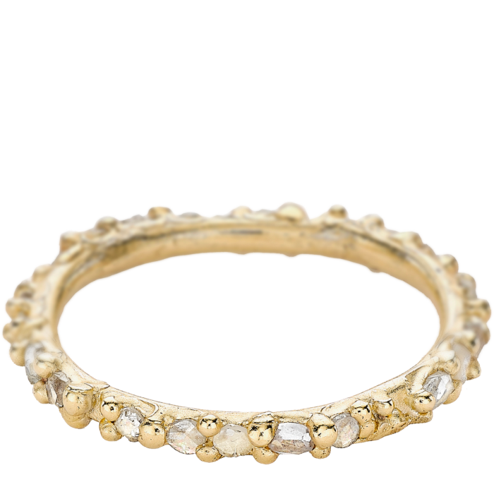 Ruth Tomlinson gold and diamond Eternity ring, £1,600
