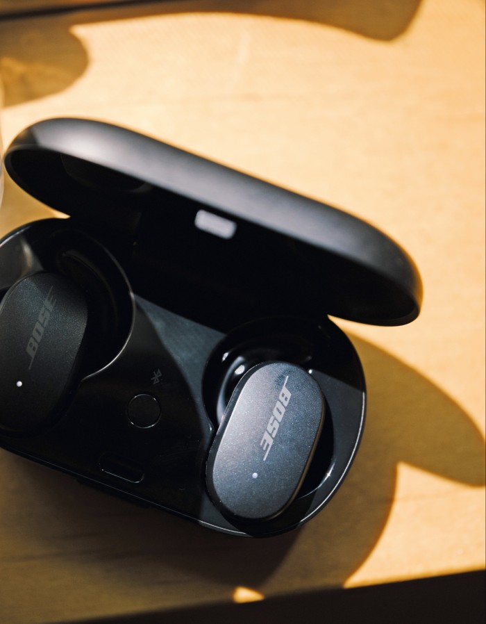 Chin’s wireless Bose headphones – the tech he can’t do without