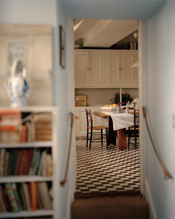 Much of the family’s time is spent in the kitchen with its Aga