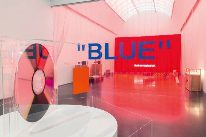 Abloh’s Figures of Speech exhibition at the Museum of Contemporary Art, Chicago, 2019