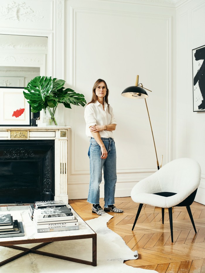 Louise Trotter at home in Paris