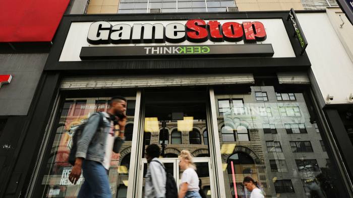 GameStop shop front
