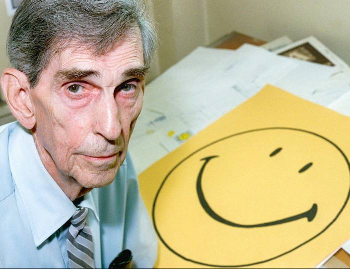 British illustrator Harvey Ball created the original smiley face design