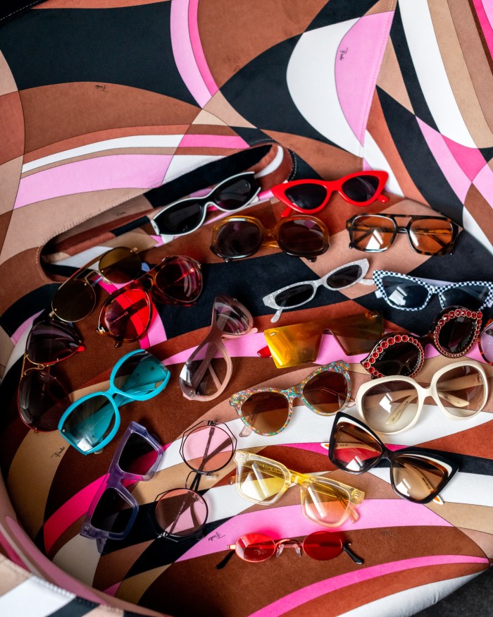 Fatemi’s sunglasses – her favourites are by AOI and Philo