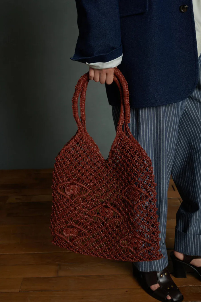 Soeur leather cord Alois bag, £375