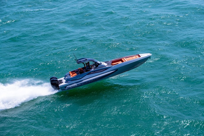 Sunseeker’s Hawk 38 is based on a proven design used for raceboats and military craft