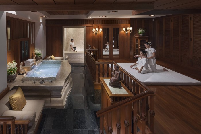 The Oriental Suite at Mandarin Oriental’s spa in Bangkok