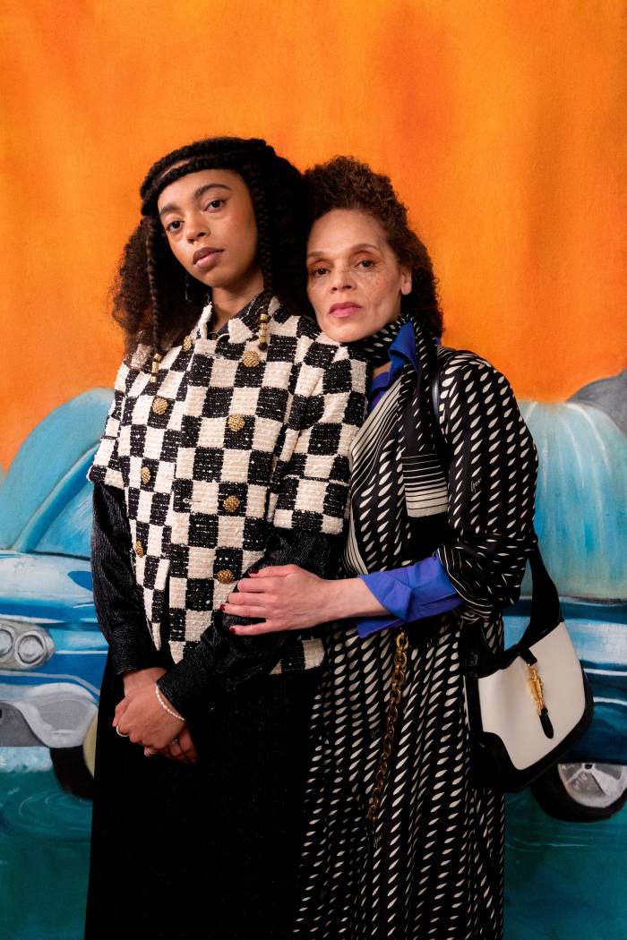 Lisa Elde and her daughter Djenaba (aka Damsel Elysium) for A Vibe Called Tech & Roundtable x Gucci