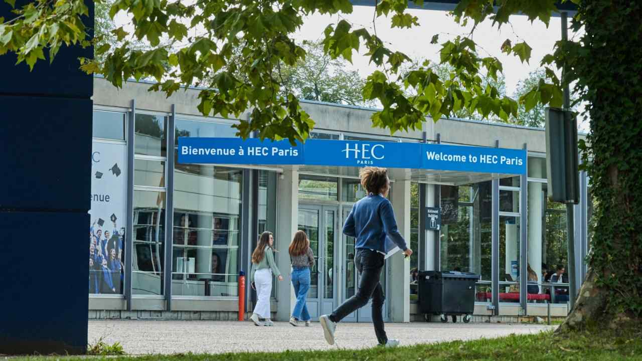 HEC Paris campus, a top European business school