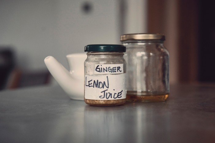 Ginger and lemon – “I am a believer in herbal remedies”