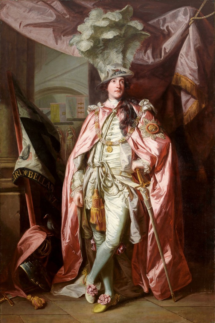 Portrait of Charles Coote, 1st Earl of Bellamont, in Robes of the Order of the Bath, c1773-74, by Joshua Reynolds