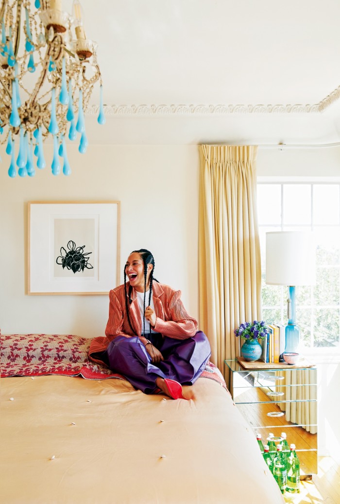 Tracee Ellis Ross in her Los Angeles home