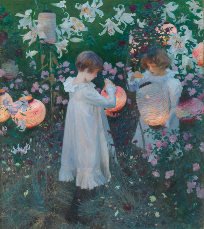 Carnation, Lily, Lily, Rose, 1886, by John Singer Sargent