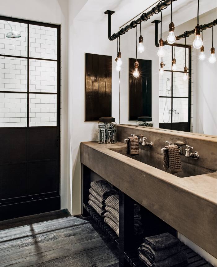 A bathroom from The House That Pinterest Built by Diane Keaton