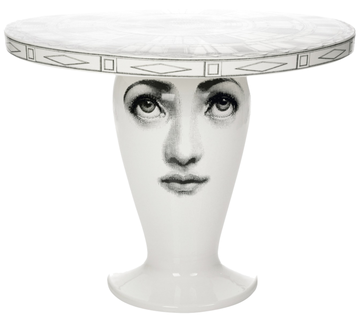 Fornasetti porcelain Architettonico table, £1,500