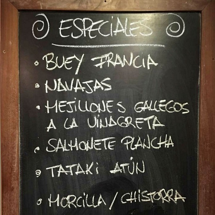 . . . alongside a daily-changing menu of Galician specials that arrive in generous portions
