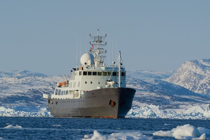 EYOS Expeditions’ MV Nansen Explorer in Greenland