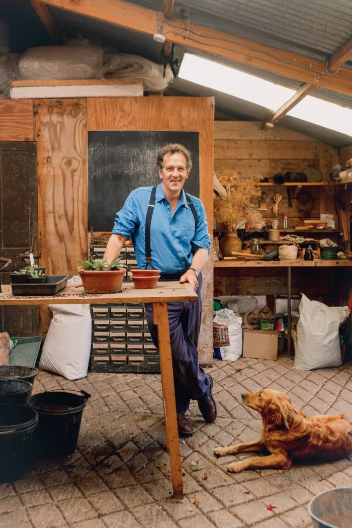 Don in his potting shed