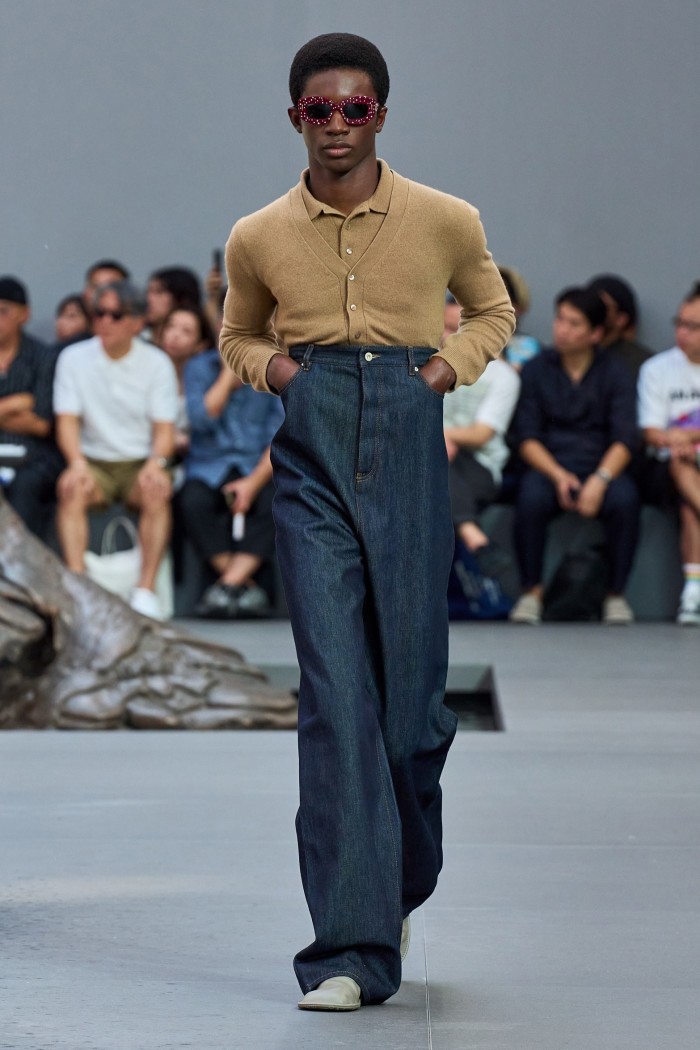 Loewe’s high-waisted approach in its SS24 show