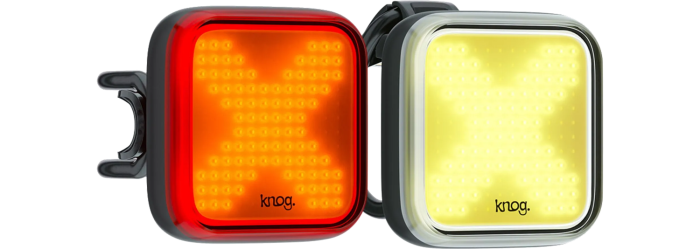 Knog Blinder lights twin pack, £74.99, freewheel.co.uk