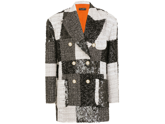 Dolce & Gabbana tweed Patchwork blazer, £4,400